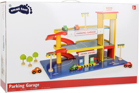 Parkeergarage + Benzinestation